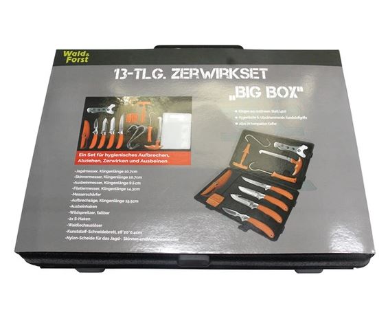 Zerwirk-Set Big Box – 13-teilig